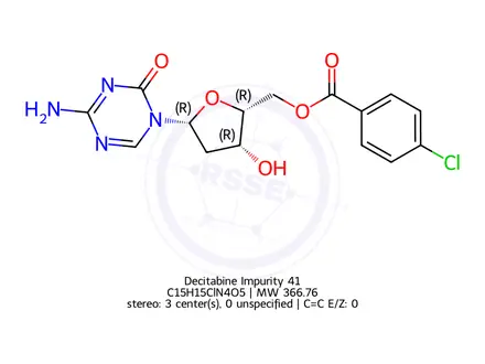 Chemical structure of Decitabine Impurity 41