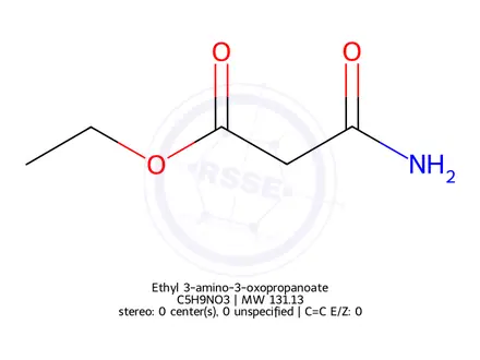 Chemical structure of Ethyl 3-amino-3-oxopropanoate