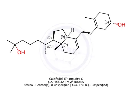 Chemical structure of Calcifediol EP Impurity C