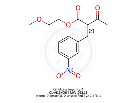 Chemical structure of Cilnidipine Impurity 4