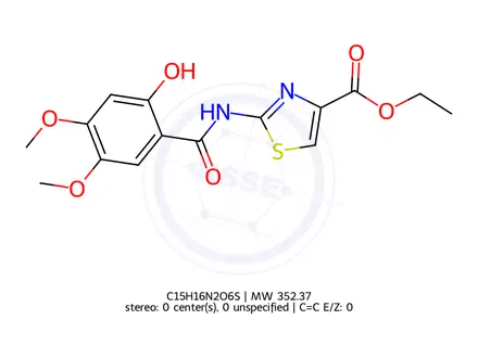 Chemical structure of Acotiamide Impurity 10