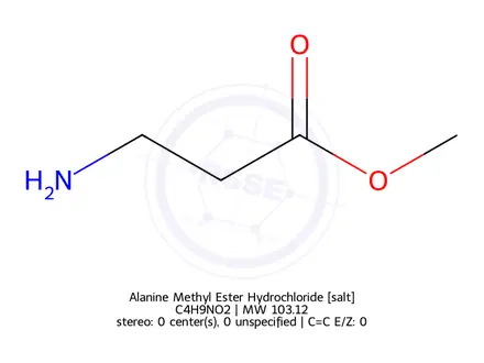 Chemical structure of Methyl 3-aminopropanoate