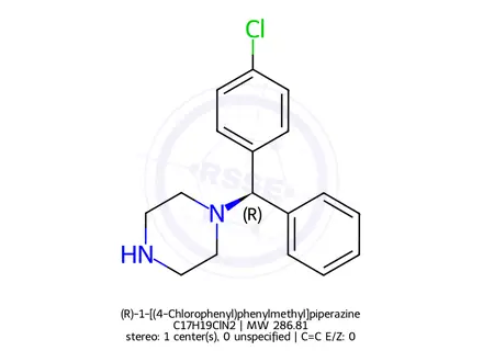 Chemical structure of Cetirizine Impurity 35