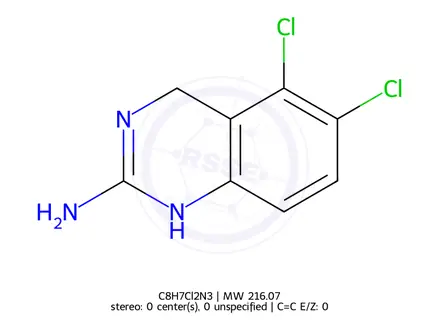 Chemical structure of Anagrelide Impurity 3