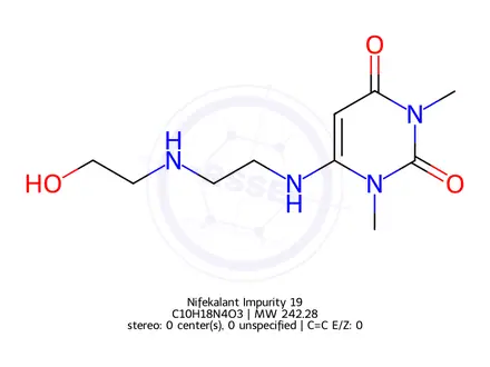 Chemical structure of Nifekalant Impurity 19