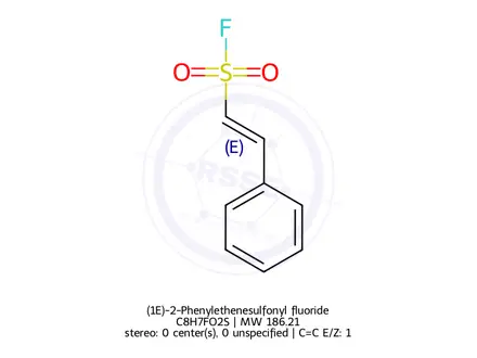 Chemical structure of (1E)-2-Phenylethenesulfonyl fluoride
