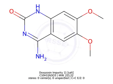 Chemical structure of Doxazosin Impurity 11