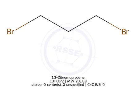 Chemical structure of 1,3-Dibromopropane
