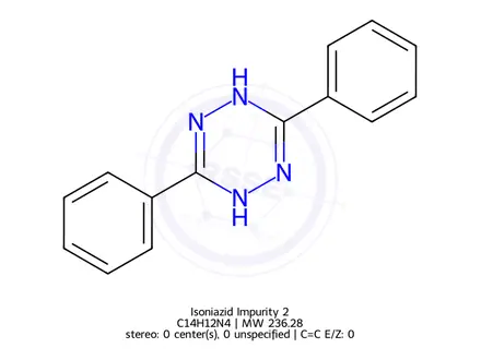 Chemical structure of Isoniazid Impurity 2