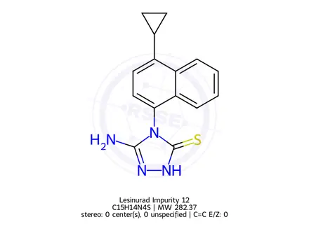 Chemical structure of Lesinurad Impurity 12