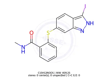 Chemical structure of Axitinib Impurity 14