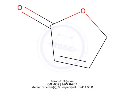 Chemical structure of Furan-2(5H)-one