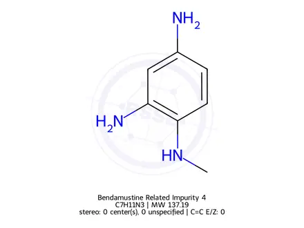 Chemical structure of Bendamustine Related Impurity 4