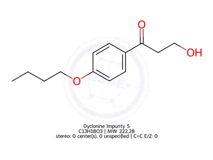 Chemical structure of Dyclonine Impurity 5