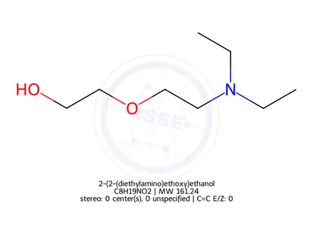 Chemical structure of 2-(2-(diethylamino)ethoxy)ethanol