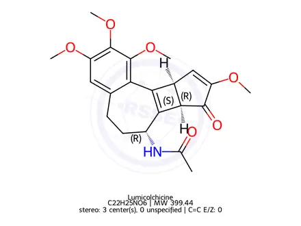 Chemical structure of Colchicine EP Impurity G