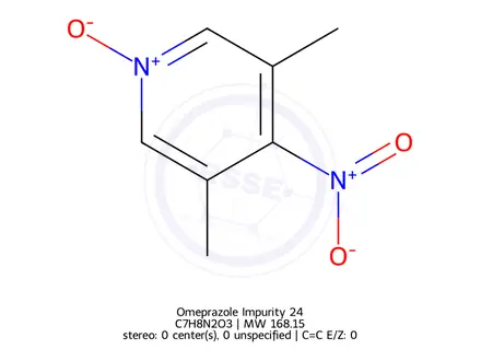 Chemical structure of Omeprazole Impurity 24