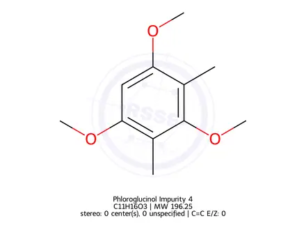 Chemical structure of Phloroglucinol Impurity 4