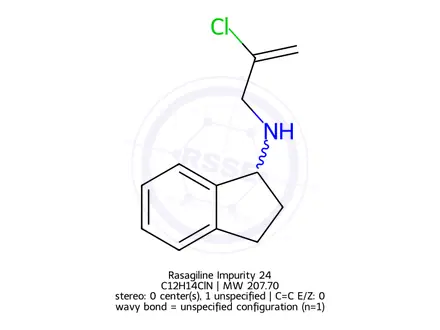 Chemical structure of Rasagiline Impurity 24