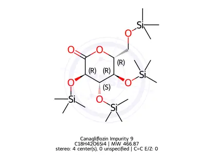 Chemical structure of Dapagliflozin Impurity 19