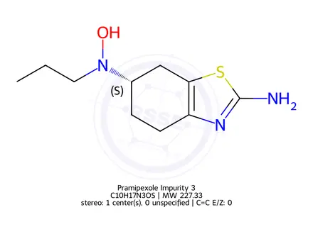 Chemical structure of Pramipexole Impurity 3