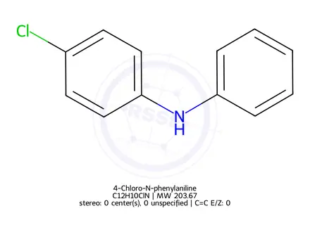 Chemical structure of 4-Chloro-N-phenylaniline
