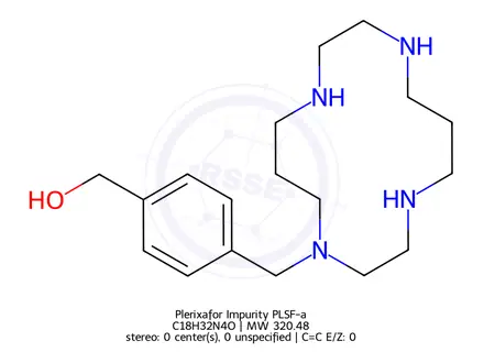 Chemical structure of Plerixafor Impurity PLSF-a