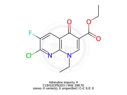 Chemical structure of Adrenaline Impurity 4