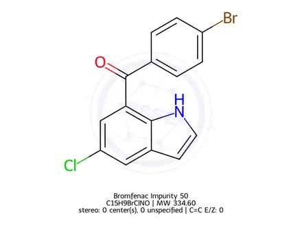 Chemical structure of Bromfenac Impurity 50