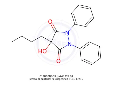 Chemical structure of Phenylbutazone EP Impurity B