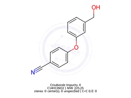 Chemical structure of Crisaborole Impurity 4