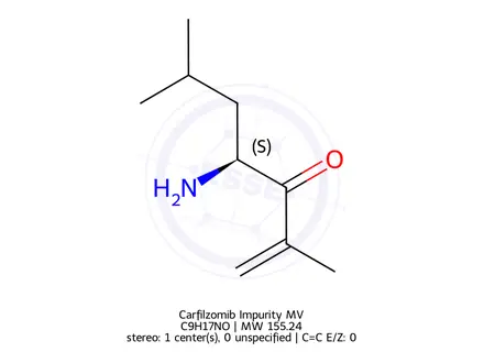 Chemical structure of Carfilzomib Impurity MV