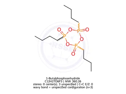 Chemical structure of 1-Butylphosphoanhydride
