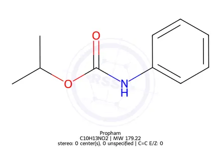 Chemical structure of Propham