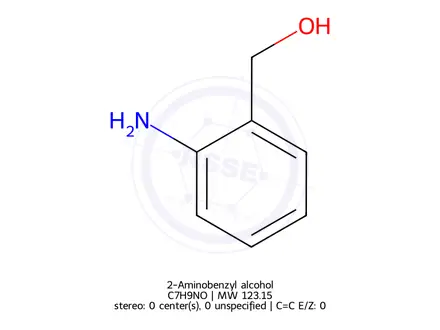 Chemical structure of 2-Aminobenzyl alcohol