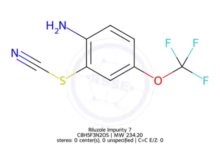 Chemical structure of Riluzole Impurity 7