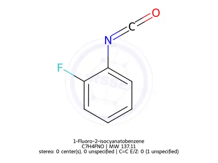 Chemical structure of 1-Fluoro-2-isocyanatobenzene