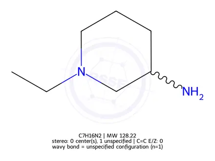Chemical structure of 1-Ethyl-3-piperidinamine