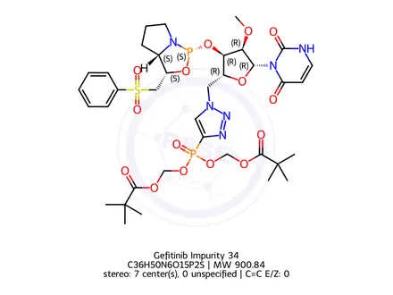 Chemical structure of Gefitinib Impurity 34
