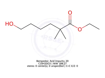 Chemical structure of Bempedoic Acid Impurity 20