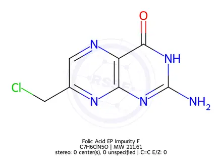 Chemical structure of Folic Acid EP Impurity F