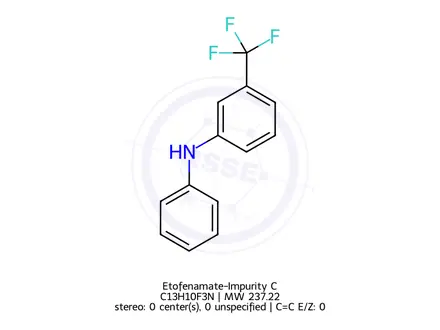Chemical structure of Etofenamate-Impurity C