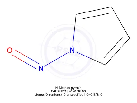 Chemical structure of 1-Nitroso-1H-pyrrole