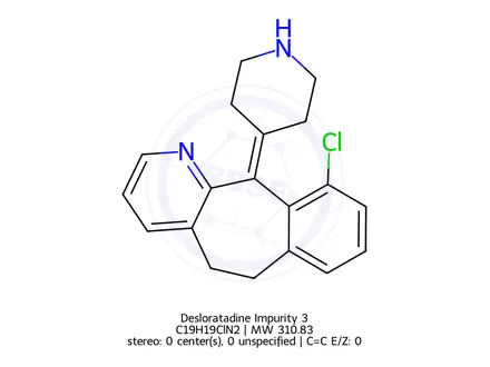 Chemical structure of Desloratadine Impurity 6