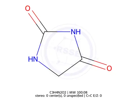 Chemical structure of Hydantoin