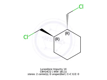 Chemical structure of Lurasidone Impurity 14