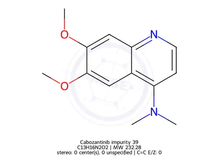 Chemical structure of Cabozantinib impurity 39