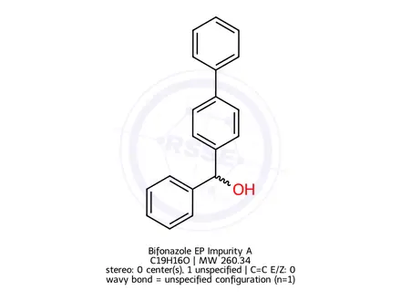 Chemical structure of Bifonazole EP Impurity A