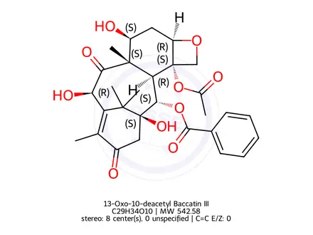 Chemical structure of Cabazitaxel Impurity 32