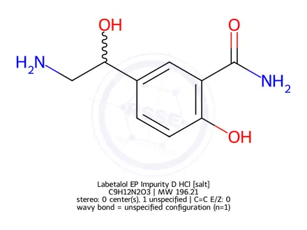 Chemical structure of Labetalol EP Impurity D HCl